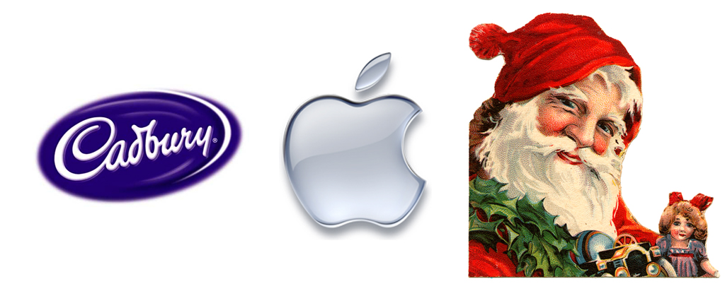 Cadbury, Apple and... Santa!