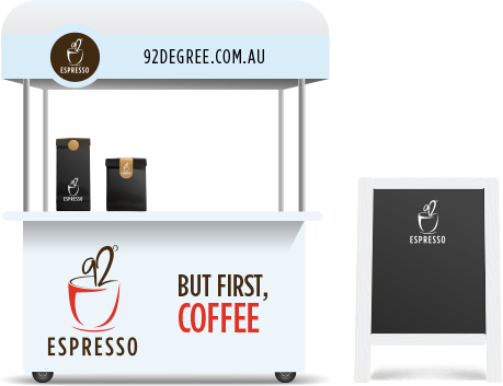 corporate coffee cart