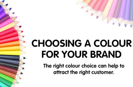Choosing a colour for your brand