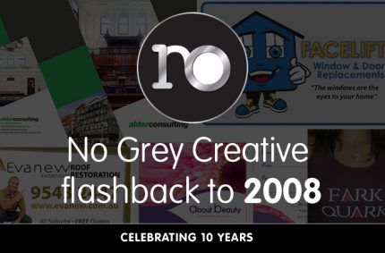 Looking back at 2008 – No Grey Creative turns 10