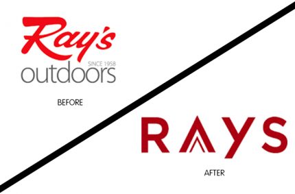 Ray’s Outdoors rebrand